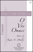 O Vos Omnes SSATB choral sheet music cover Thumbnail